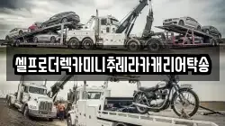 셀프로더렉카미니추레라카캐리어탁송