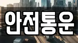 안전통운