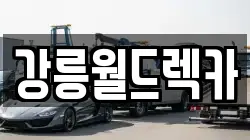 강원특별자치도 강릉시 송정동 렉카, 특수렉카, 차량탁송, 견인운송