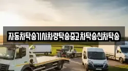 자동차탁송기사차량탁송중고차탁송신차탁송