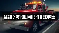 셀프로더렉카미니추레라카캐리어탁송