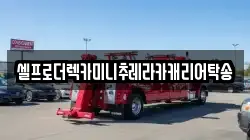 셀프로더렉카미니추레라카캐리어탁송