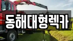 강원특별자치도 동해시 단봉동 렉카, 특수렉카, 차량탁송, 견인운송