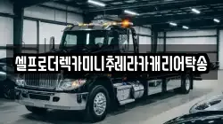 셀프로더렉카미니추레라카캐리어탁송
