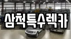 강원특별자치도 삼척시 성북동 렉카, 특수렉카, 차량탁송, 견인운송