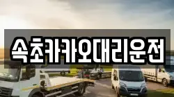 속초카카오대리운전