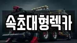 강원특별자치도 속초시 중앙동 렉카, 특수렉카, 차량탁송, 견인운송