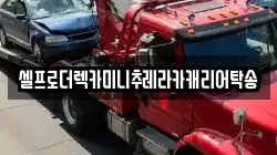 셀프로더렉카미니추레라카캐리어탁송