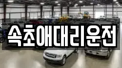 속초애대리운전