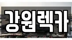 강원특별자치도 원주시 태장동 렉카, 특수렉카, 차량탁송, 견인운송
