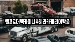 셀프로더렉카미니추레라카캐리어탁송