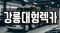 강릉대형렉카