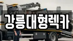 강릉대형렉카