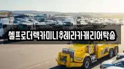 셀프로더렉카미니추레라카캐리어탁송