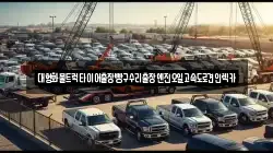대형화물트럭타이어출장빵구수리출장엔진오일고속도로견인렉카