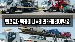 셀프로더렉카미니추레라카캐리어탁송