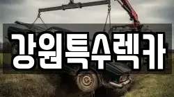 강원특별자치도 홍천군 두촌면 렉카, 특수렉카, 차량탁송, 견인운송
