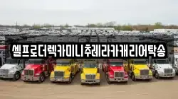 셀프로더렉카미니추레라카캐리어탁송