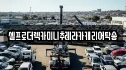 셀프로더렉카미니추레라카캐리어탁송