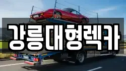 강원 강릉시 구정면 렉카, 특수렉카, 차량탁송, 견인운송
