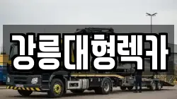 강릉대형렉카