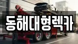 강원 동해시 송정동 렉카, 특수렉카, 차량탁송, 견인운송