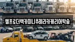 셀프로더렉카미니추레라카캐리어탁송