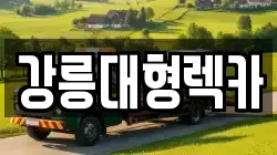 강원 동해시 신흥동 렉카, 특수렉카, 차량탁송, 견인운송