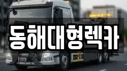 강원 동해시 용정동 렉카, 특수렉카, 차량탁송, 견인운송