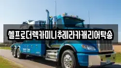 셀프로더렉카미니추레라카캐리어탁송