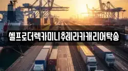 셀프로더렉카미니추레라카캐리어탁송