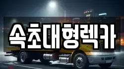 강원 속초시 금호동 렉카, 특수렉카, 차량탁송, 견인운송