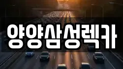 양양삼성렉카