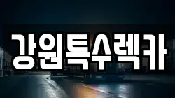 강원특수렉카