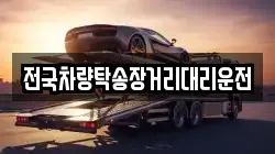 전국차량탁송장거리대리운전