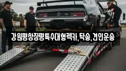강원평창장평특수대형렉카,탁송,견인운송