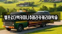 셀프로더렉카미니추레라카캐리어탁송