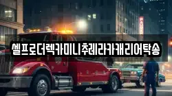 셀프로더렉카미니추레라카캐리어탁송