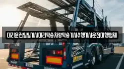 대리운전일일기사대리탁송차량탁송기사수행기사운전대행업체