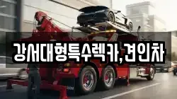 강서대형특수렉카,견인차