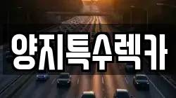 양지특수렉카