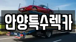 안양특수렉카