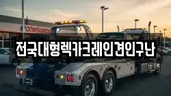 전국대형렉카크레인견인구난