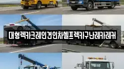 대형렉카크레인견인차셀프렉카구난레카레커