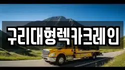 경기도 구리시 렉카, 특수렉카, 차량탁송, 견인운송