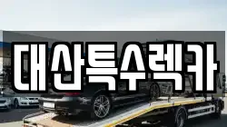 대산특수렉카