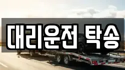 대리운전 탁송