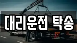 대리운전 탁송