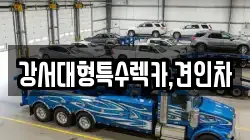강서대형특수렉카,견인차
