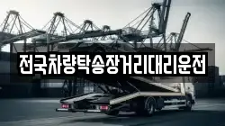 전국차량탁송장거리대리운전